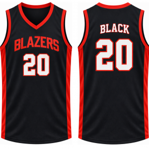 Blizzy Black Basketball Jersey